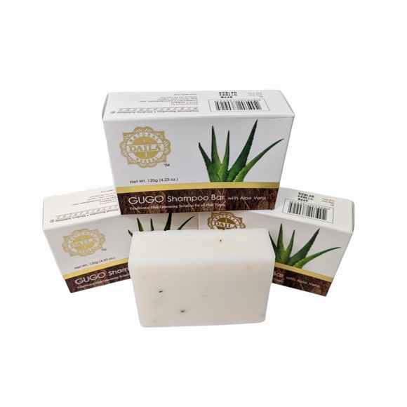 4 Pcs. Daila Herbal Gugo & Aloe Vera Shampoo Bars - Picture 3 of 4